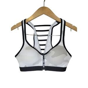 VS PINK Ultimate Push up Sports Bra Zip front Padded Small